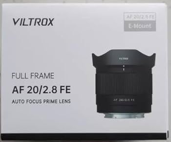 VILTROX 20mm F2.8 FE, 20mm f/2.8 Lente Full Frame para Sony