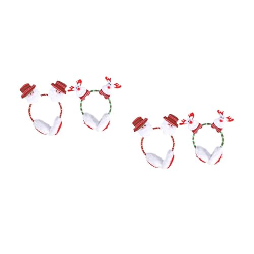Mufas de Navidad para mujer orejeras térmicas con dibujos animados perfectas para regalar