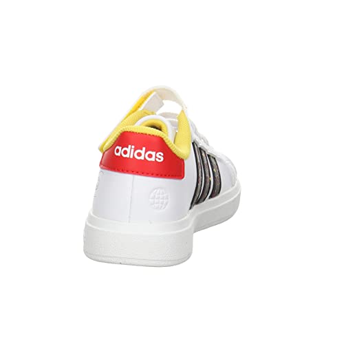 Zapatillas adidas Grand Court Mickey El K, calzado cómodo y resistente para niños activos 4