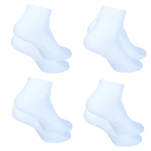 Socquettes homme lot de 4 paires chaussettes sport respirantes