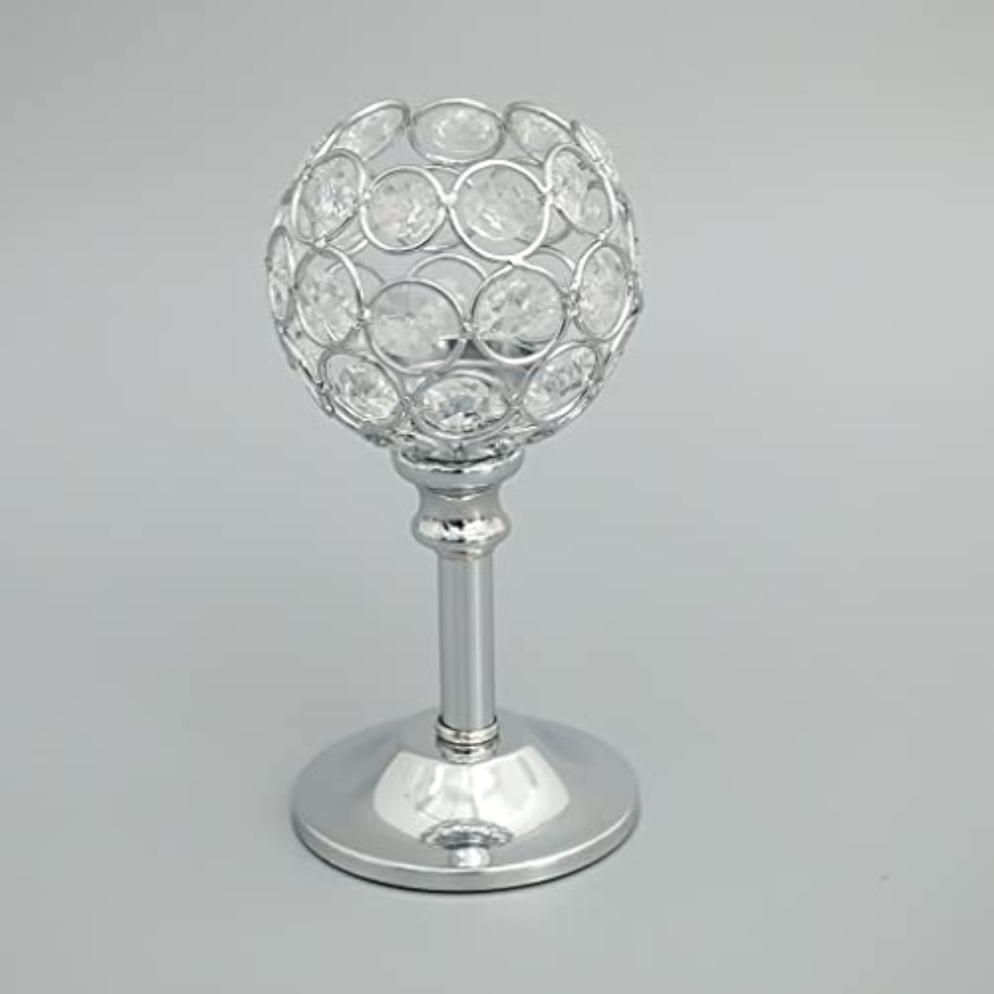 Mosaic Crystal Candle Holder Tea Light Stand Candelabra