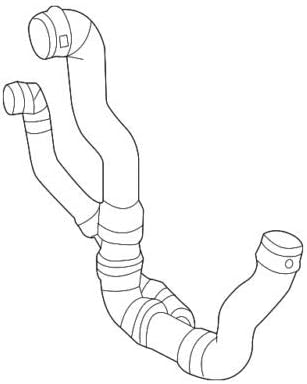 Mercedes-Benz Genuine Radiator Hose 212-501-57-84