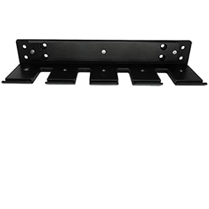 RIGERS Vertical Wall Mounted Barbell Holder – 4 Bars Hanger – Barbells Storage Rack, Weight Bar Holder, Garage Gym Bar…