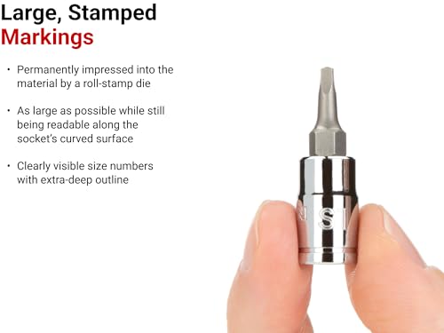 Image of TEKTON 1 /4 Inch Drive x S2 Square Recess Bit Socket | SHB05202