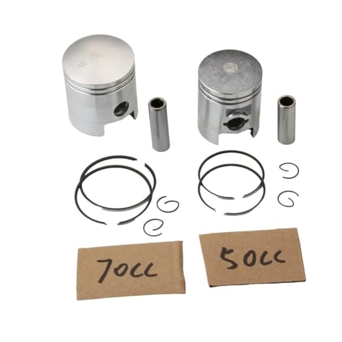 Kit piston 47 mm compression maximale scooter 70cc SR 50 2T - 3