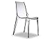 Scab - Vanity Chair Sedia impilabile, Colore: Trasparente