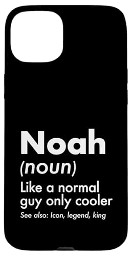 Noah Like A Normal Guy Only Cooler Legend King �t�@�[�X�g�l�[�� �X�}�z�P�[�X iPhone 15 Plus �p