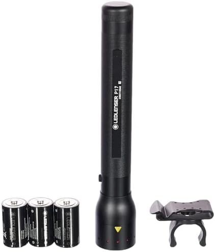 Ledlenser P7QC Kompaktowa latarka LED, Multicolor (RGB) 220 lumenów, zasięg świecenia 60 m, czas pracy do 20 godzin, wytrzymała obudowa metalowa, zasilanie bateryjne 4xAAA, baterie w zestawie