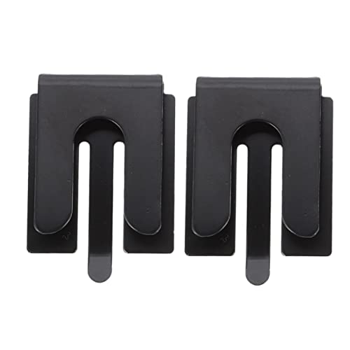 VILLCASE 2Pcs Car Microphone Holder Clip No Drill Installation Mount for Vehicle Home Office Professional Design for Convenience and Ease of Use