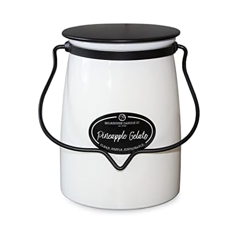 Milkhouse Candle Company Pineapple Gelato Scented Candle Cover