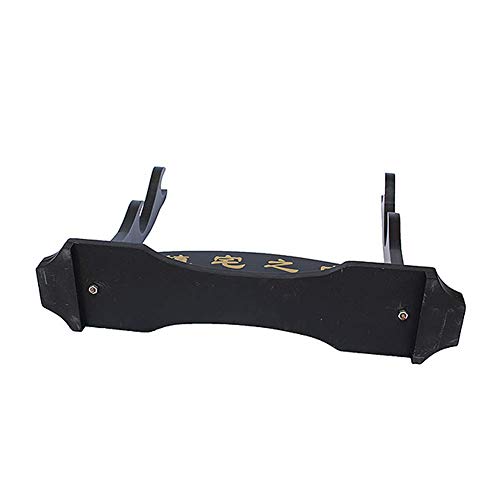 SHULI Japanischer Samurai Schwerthalter Samurai Schwert Katana Messer Wakizashi Tanto Ständer Schwert Tisch Display Halter, 2 Layer