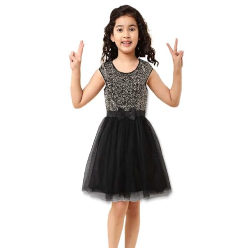 Image of SOFYANA Satin Formal Special Occasion Dress for A Young Girl Dressy Children's Wear Frock