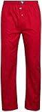 U.S. Polo Assn. Men?s Pajama Pants ? Lightweight Woven Lounge Pants, Size Medium, Chilli Pepper 1