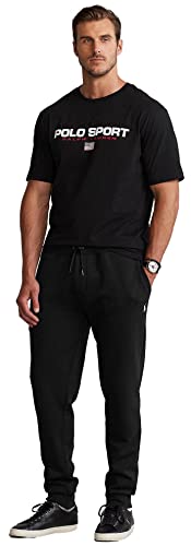 Polo Ralph Lauren Big&Tall Double Knit Jogger Sweatpants (Black, 4XB)3