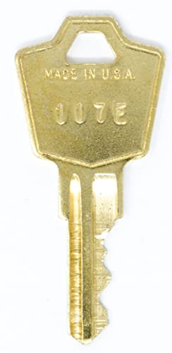 HON 117E File Cabinet Replacement Keys: 2 Keys