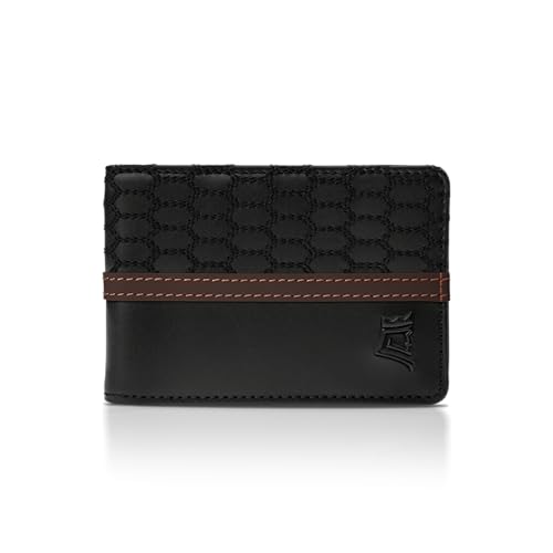 Image of Kings Loot Wallet for Men | Minimalist Slim RFID Blocking Leather Design with Cash Pocket & Card Pull Strap | Holds 1-12 Cards | Stylish & Durable Wallets | Supercar Collection (Midnight Umber)