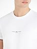 Tommy Hilfiger Men’s Short Sleeve Round Neck Logo Tipped T-Shirt, White (White), 3XL #2