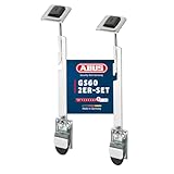 ABUS Gitterrostsicherung GS60 - Schutz für Kellergitter - mit Zugstab und...