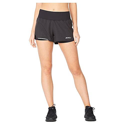 Short 2-in-1 Running Femme 2XU Aero Entraînement 3 Pouces
