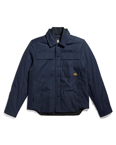 G-STAR RAW Herren Postino V2 Jacke, Blau (salute D24278-D517-C742), S – Ansicht 6