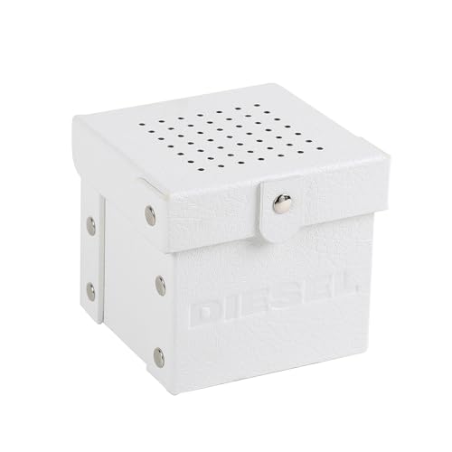 Diesel Montre pour homme Mega Chief, mouvement chronographe à quartz, boîtier en acier inoxydable de 59 mm avec bracelet en acier inoxydable, DZ4308