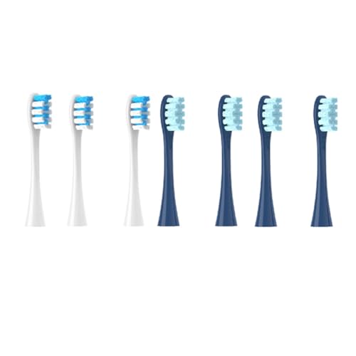 �����p�w�b�h 7 �AOclean Flow/X/X PRO/ Z1/ F1/ One/Air 2 /SE �u���V�w�b�h�ƌ݊�������A�\�t�g���g���u���V�^���(3Blue 4Dark blue)