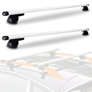 Magic Select 1 Silberne Dachträger für Erhöhte Schienen