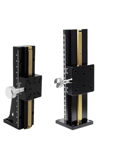 Table coulissante axe Z LWZ25-L200 à guidage manuel et double curseur pour levage vertical précis