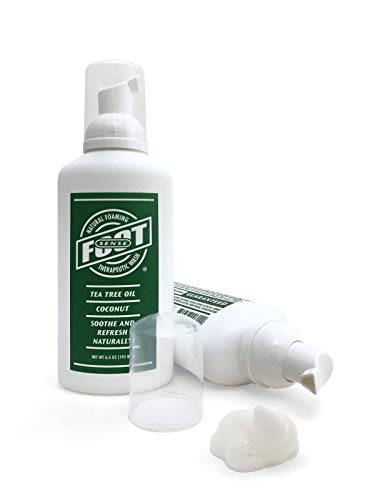 Tea Tree Oil Foaming Therapeutic Soap & Foot Wash Made In Usa Promotes Healthy Skin, Feet & Nails Fights Foot Odor, Eczema, Athlete's Foot 6.5 Oz #TOP4