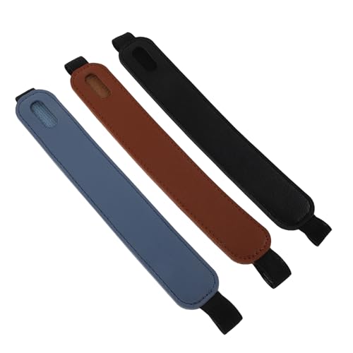 Estuche para lápiz óptico Housoutil de PU con correa elástica set de 3 piezas para tableta