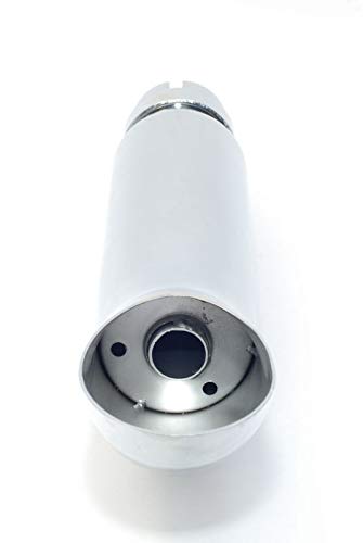 Silenziatore Classic Turn OUT, corto, cromato