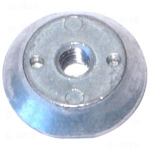 6mm Spanner Nut Zinc (6 Pieces)