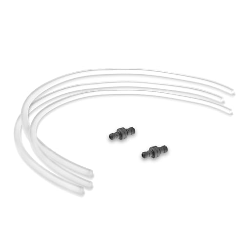 namroh.HC 3x Milk Tubes Hoses L=36cm/14.17in compatible for Jura Miele Melitta Coffee Machines +2x Connector Nipples