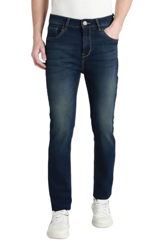 Jean coupe droite Dennis Lingo homme denim bleu classique straight pant