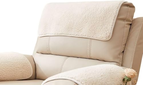 Housse D'appui-Tête D'accoudoir pour Accoudoir Canapé Couverture de Protection Fauteuil Relax Inclinable Noel 2 3 1 Places, Chien Chat, Imperméable...