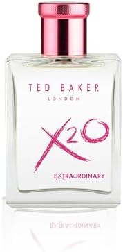 Ted Baker X20 Extraordinary Her Eau de Toilette, Fruity Floral, 3.38 fl oz