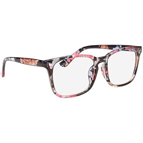 Image of Dervin Blue Light Blocking Glasses Gaming Filter Transparent Square Eyeglasses for Eye Protection Men Women, Computer /Tablet /Laptop /Mobile /TV, Anti-blue & Anti eyestrain