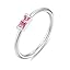 Silver-10-Oct.(Created Pink Tourmaline)