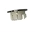 BWE Brushed Nickel Sink Basin Trim Overflow Cover Brass Insert in Hole Round Caps