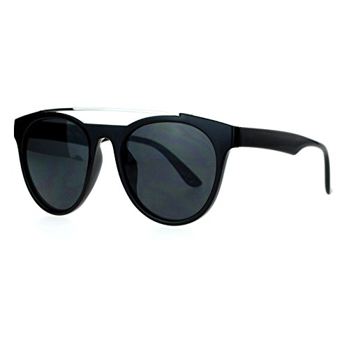 Womens Sunglasses Designer Retro Fashion Metal Top Bar Round Aviator2