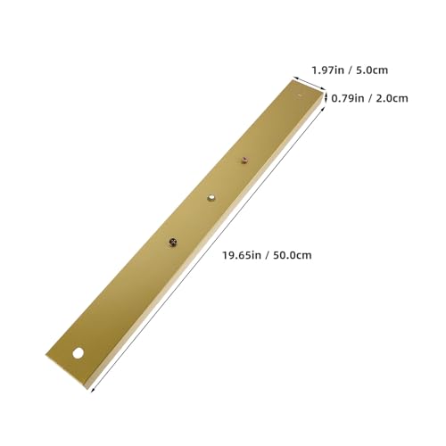 Placa de Techo Rectangular para lámparas colgantes DIY 3