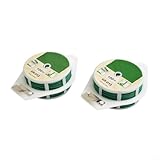 Garten-Bindedraht für Gartenbau, Bildungsprojekte, Schulgärten und Gemeinschaftsgrundstücke, selbstgeschnitten, PE-Kunststoff beschichtet für praktische Anwendung, 30 m x 6 Stück