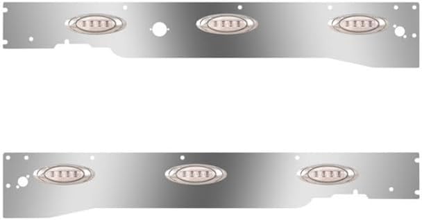 Technical Precision Replacement For KENWORTH T660 YEAR 2012 Cab Panels W Block Heater Plug Dual Step Light Holes 6 P1 AmberClear LEDs W RME