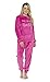 Produktbild CityComfort Schlafanzug Damen Winter | Pyjama Damen Warm Flauschig | Schlafanzug Lang mit Bündchen | Nachtwäsche Zweiteiliger Schlafanzüge Fleece Weich Elegant (44/46, Rosa)