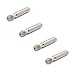 BALITENSEN 4 pcs MK7/MK8 Extruder Thermal Barrier Throat with PTFE Tube - M6 x 30mm Heatbreak for 1.75mm CTC Wanhao 3D Printer Part