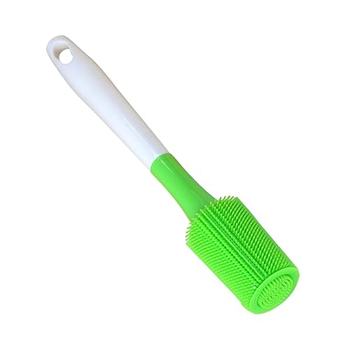 HAPINARY Bottle Brush Grease Cleaner Stain Remover Long Handle Brush Milk Bottle Cleaner Brush Cleaner Narrow Neck Bottle Cleaner Bottle Cleaning Brush Bottle Scrubber Cleaning Ball Green