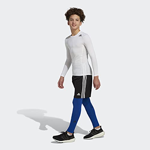 Adidas Boys' AEROREADY Techfit Tights, Bright Blue, Medium