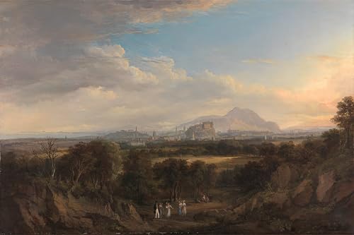 Toile Édimbourg par Alexander Nasmyth pour décoration murale de salon