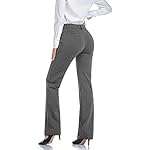 Tapata Women's 28''/30''/32''/34'' Stretchy Straight Dress Pants with Pockets Tall, Petite, Regular for Office Work Business - Image 2