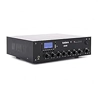 Effortless setting adjustment from a distance facilitated by the provided remote controller Reliable and potent 30W RMS output tailored for performances in compact to mid-sized venues Accommodates 100V line output, catering to professional audio conf...